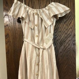 Off the shoulder dress